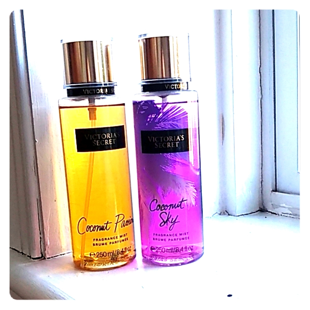 Two Victoria's Secret fragrance mists